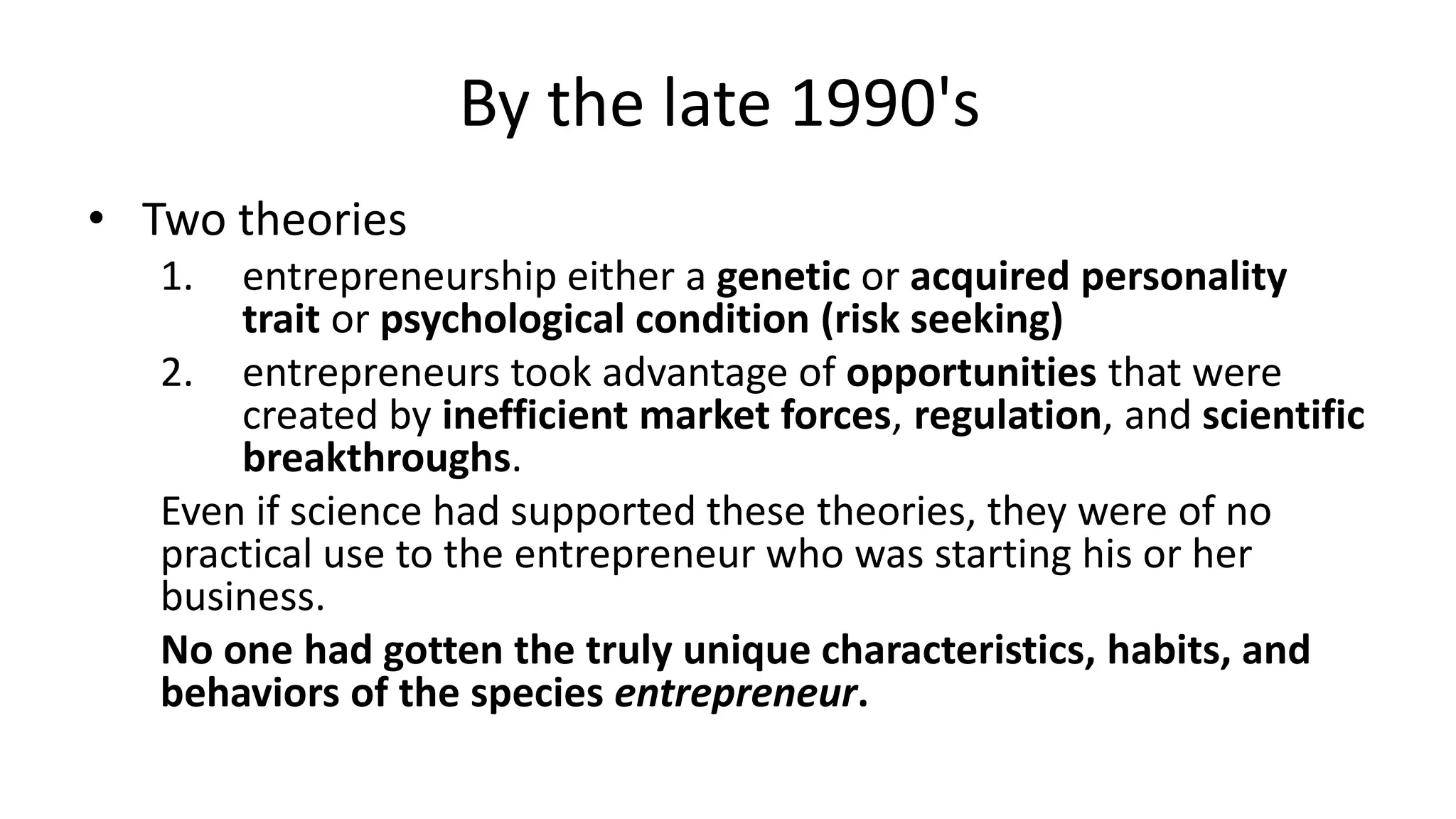 Effectuation theory of entrepreneurship | PDF