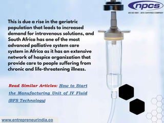 IV Fluid (Intravenous Fluid) Market (Southern and Eastern African ...