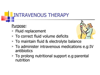 Iv fluids | PPT