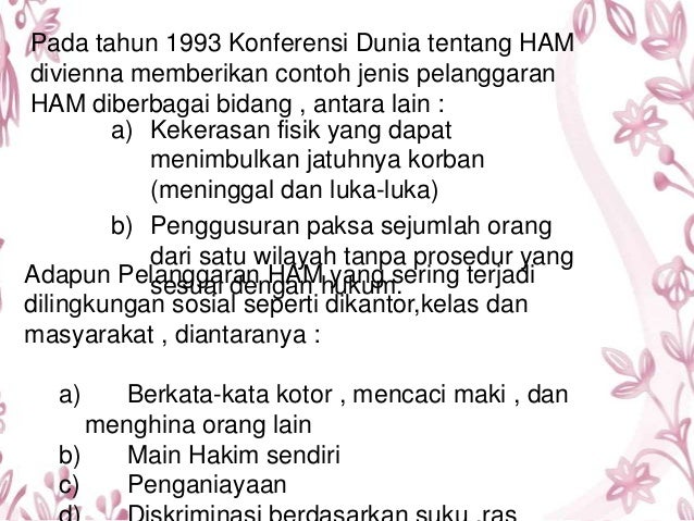 Iv hak asasi manusia