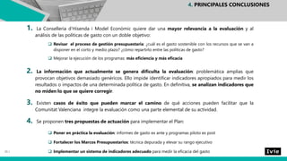 Estudio para la implementación de un Plan estratégico de evaluación de políticas públicas de gasto del sector público valenciano. Juan Pérez. Martes, 28 de marzo de 2023
