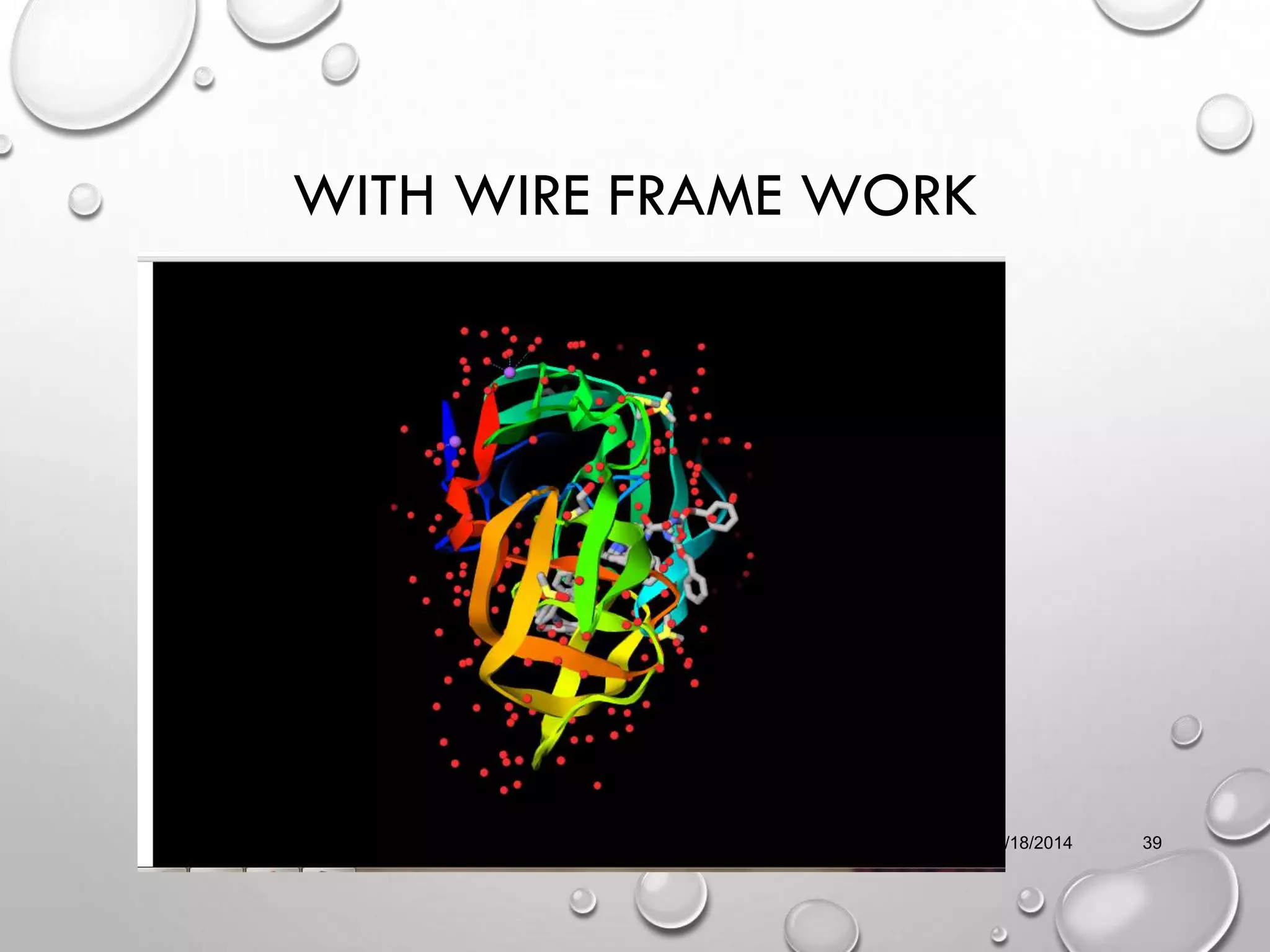 WITH WIRE FRAME WORK
4/18/2014 39
 