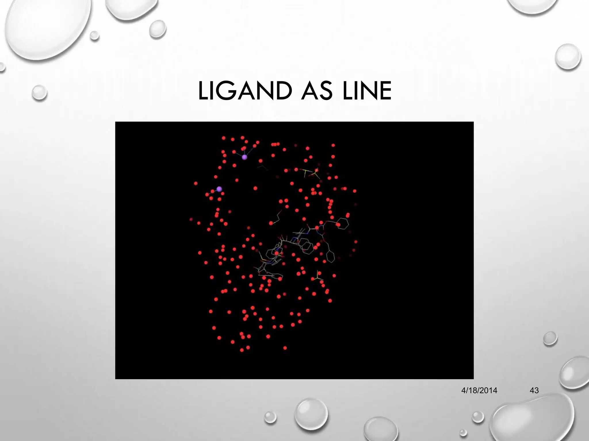 LIGAND AS LINE
4/18/2014 43
 