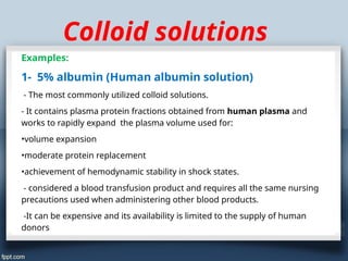 Advance Nursing : Intravenous infusions, IV fluids | PPT