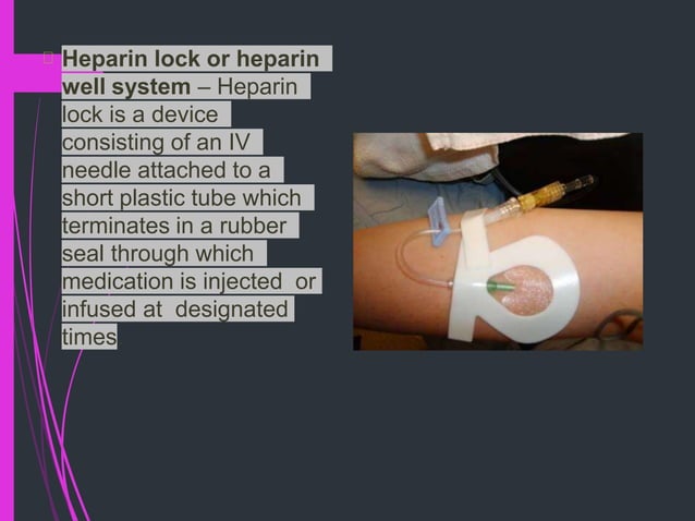 Iv infusion ppt | PPTX