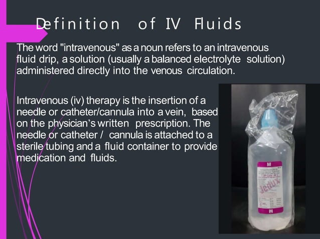Iv infusion ppt | PPTX