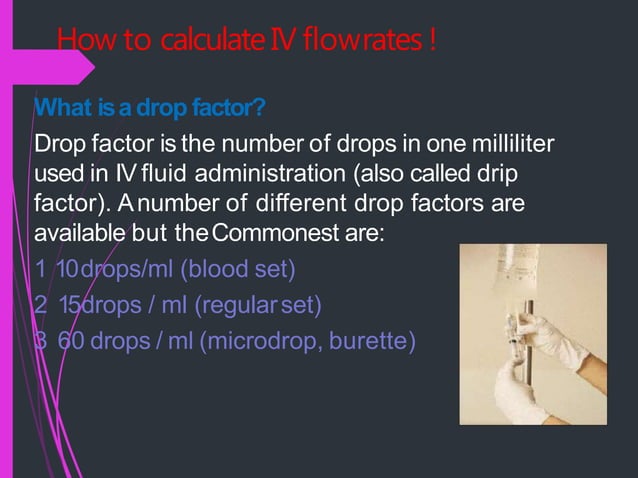 Iv infusion ppt | PPTX