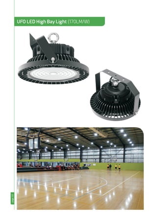 page10
UFO LED High Bay Light (170LM/W)
 