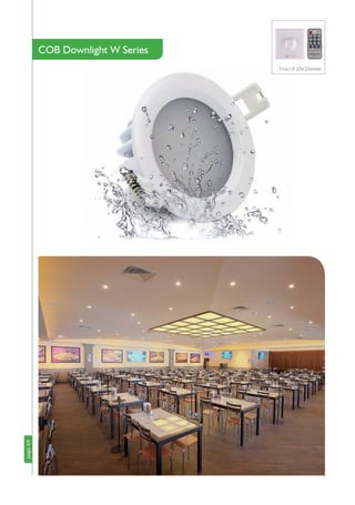 page64
COB Downlight W Series
page64
Triac/ 0-10V Dimmer
 
