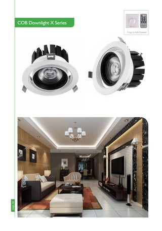 page68
COB Downlight X Series
page68
Triac/ 0-10V Dimmer
 