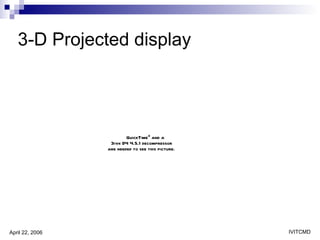3-D Projected display  