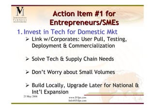 IVI Presentation at UNECE Conference, May 2008