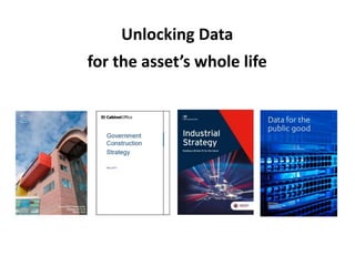 Unlocking Data
for the asset’s whole life
 