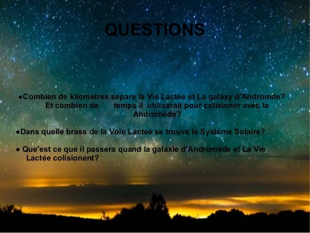 Iv La Voie Lactée