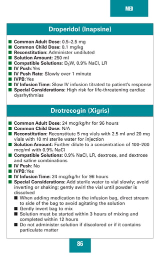 Iv med notes | PDF