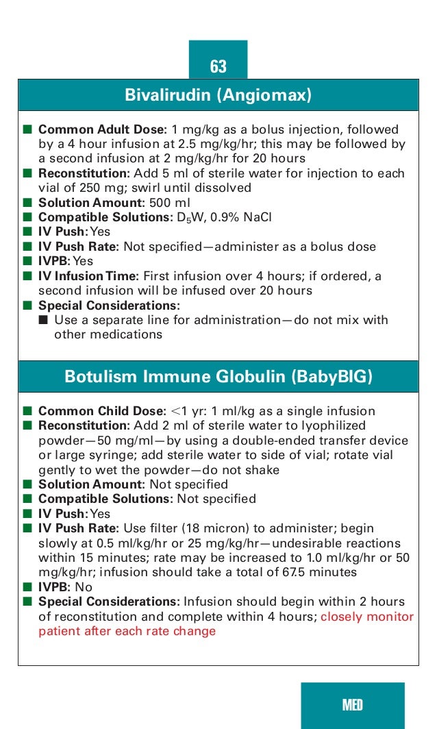 Iv med notes Iv med notes