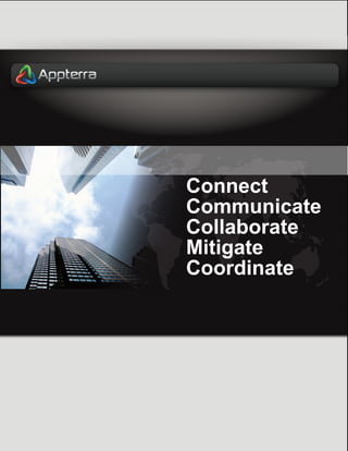 Connect
Communicate
Collaborate
Mitigate
Coordinate
 