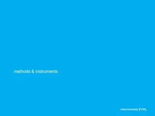 methods & instruments
 