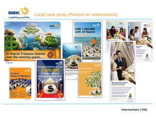 Local case study (Product re- enforcement)
 