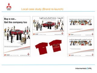 Local case study (Brand re-launch)
 