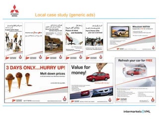 Local case study (generic ads)
 