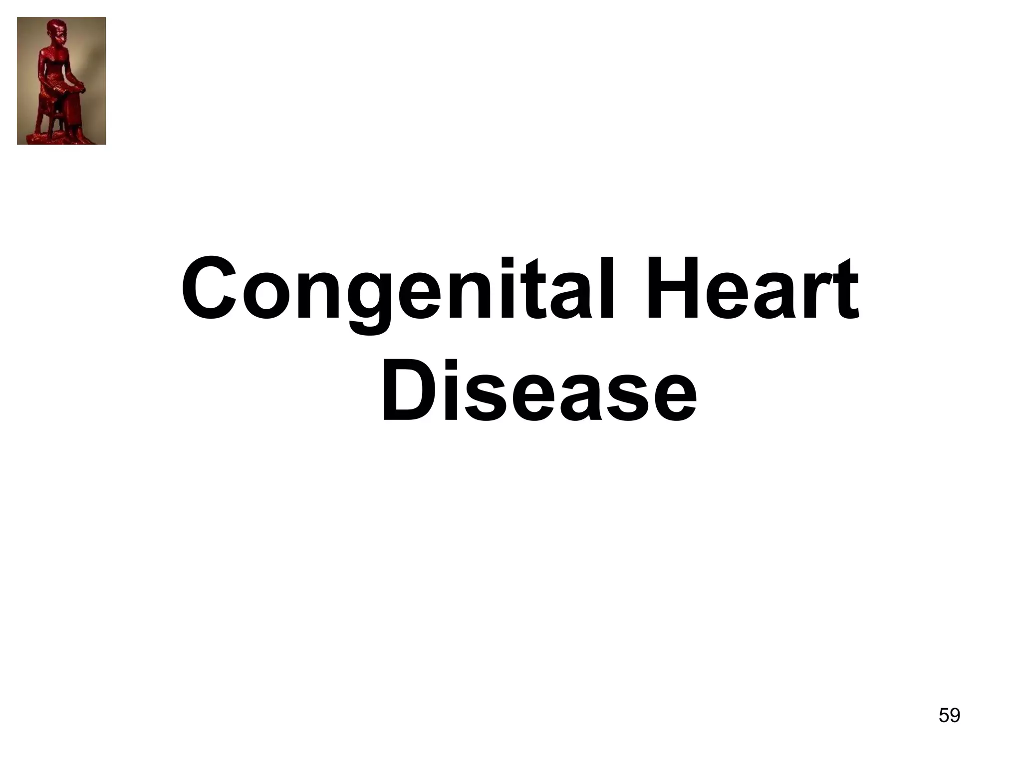 Congenital Heart
Disease

59

 