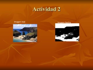 Actividad 2 Imagen real Imagen hecha