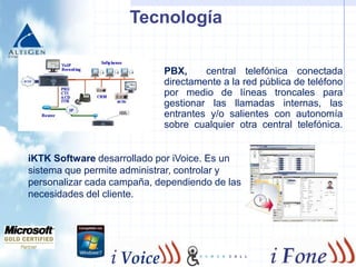 TechBA Review Report iVoice history and background is Telecom and Technology and theyare clearly a leader in these segments. 