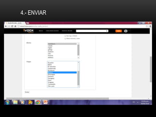 4.- ENVIAR 
 
