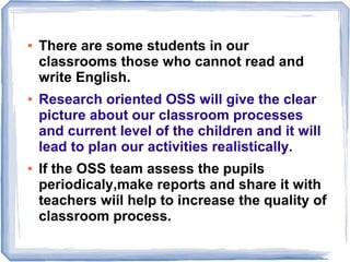 Iv oss report presenation | ODP