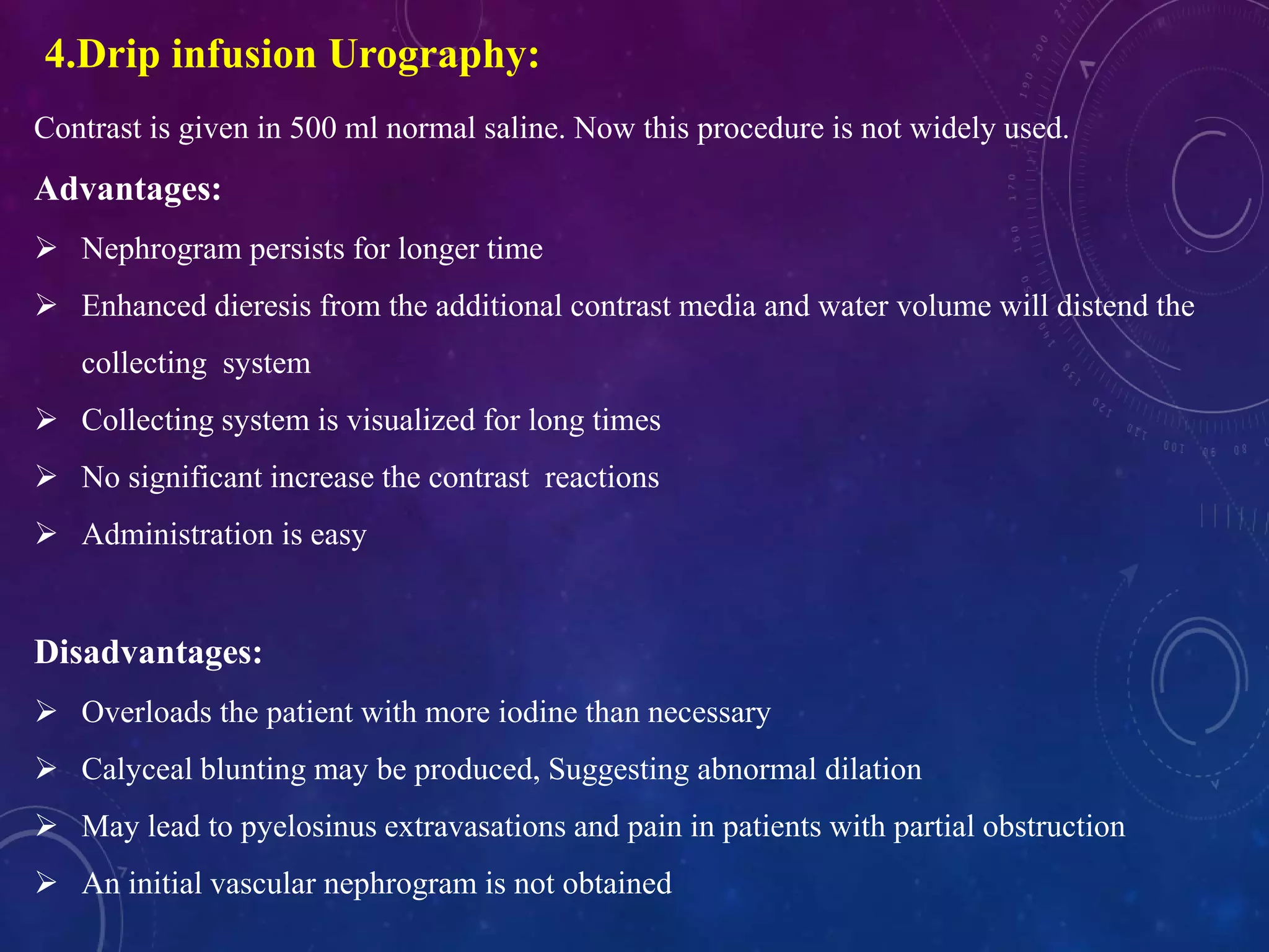 INTRAVENOUS UROGRAM (IVU) | PPT