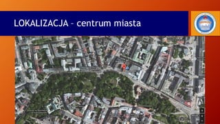 CENTRUM KRAKOWA!
LOKALIZACJA – centrum miasta
 
