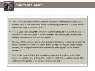 The risk of homelessness is two to four times greater for women veterans than for non-veterans.14