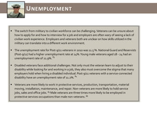There is evidence that having a parent deployed can lead to anxiety,20 mental health and behavioral problems21as well as academic struggles for the child.22