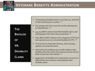 Post-9/11 Military and VeteransOne-third of the military self-identifies as a racial or ethnic minority. 27