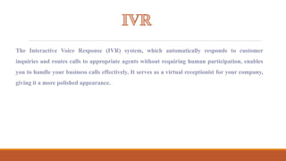 Ivr Script Slide IVR | PPTX