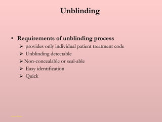 Unblinding Step Ivrs | PPT