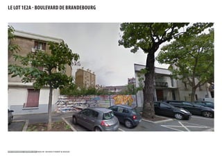 IVRY CONFLUENCES - SECTEURS 1 & 2 SADEV 94 - REICHEN ET ROBERT & ASSOCIES
LE LOT 1E2A - BOULEVARD DE BRANDEBOURG
 