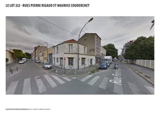 IVRY CONFLUENCES - SECTEURS 1 & 2 SADEV 94 - REICHEN ET ROBERT & ASSOCIES
LE LOT 2J2 - RUES PIERRE RIGAUD ET MAURICE COUDERCHET
 