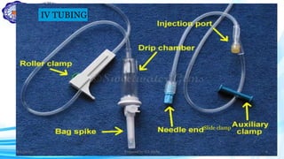 8/11/2020 Prepared by D.I. Halbi 6
IV TUBING
Slide clamp
 