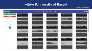 vitrivr (University of Basel)
[Credit: Luca Rossetto]
 