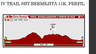 IV TRAIL SBT.BERMEJITA 11K. PERFIL
 