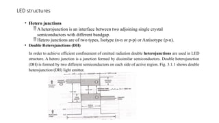 Heterojunction Led Structure IV UNIT.pptx