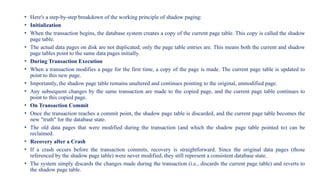 DBMS Protocols, time sharing, two phase locking, validation | PPTX