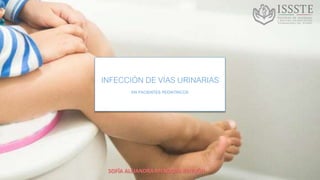 INFECCIÓN DE VÍAS URINARIAS
EN PACIENTES PEDIATRICOS
SOFÍA ALEJANDRA MENDOZA RENDÓN
 