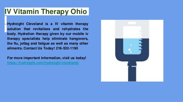 Iv Vitamin Therapy Ohio