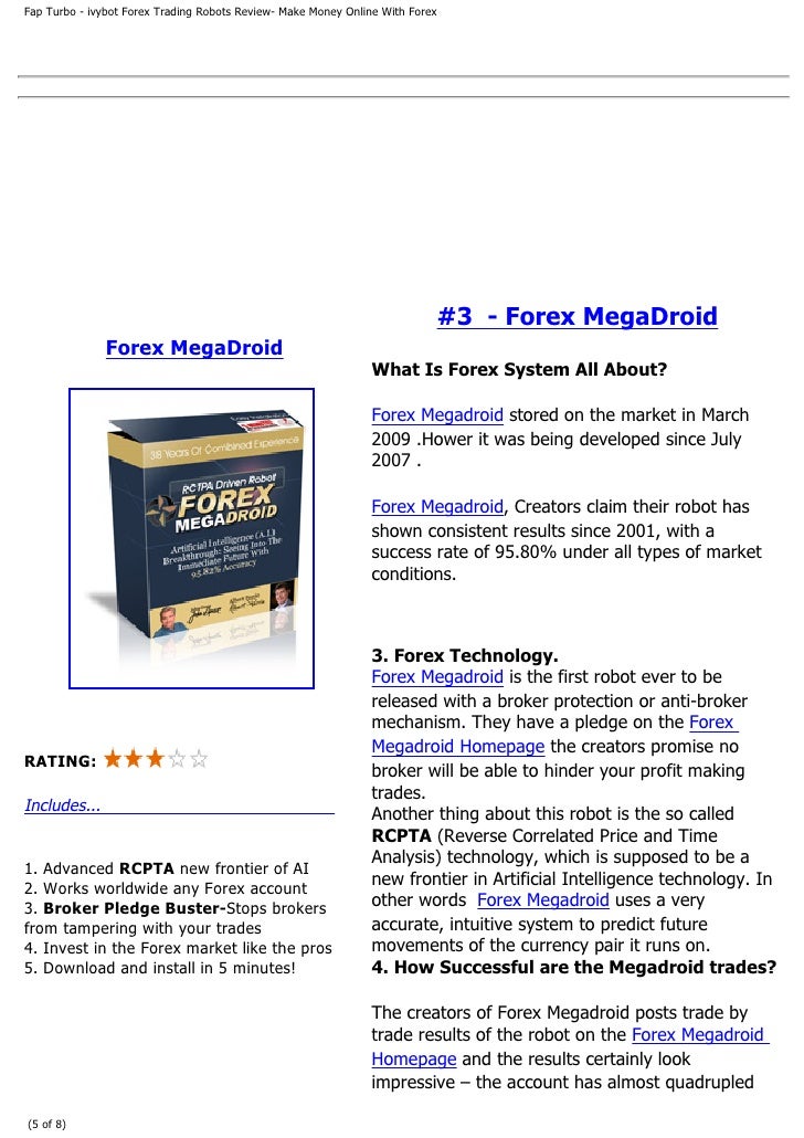 Fab turbo forex robot