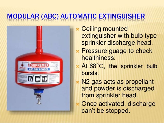 How Fire Extinguishers Work