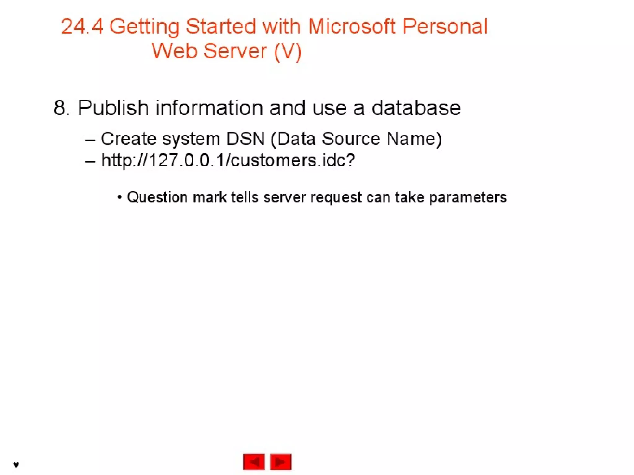 Internet development 24