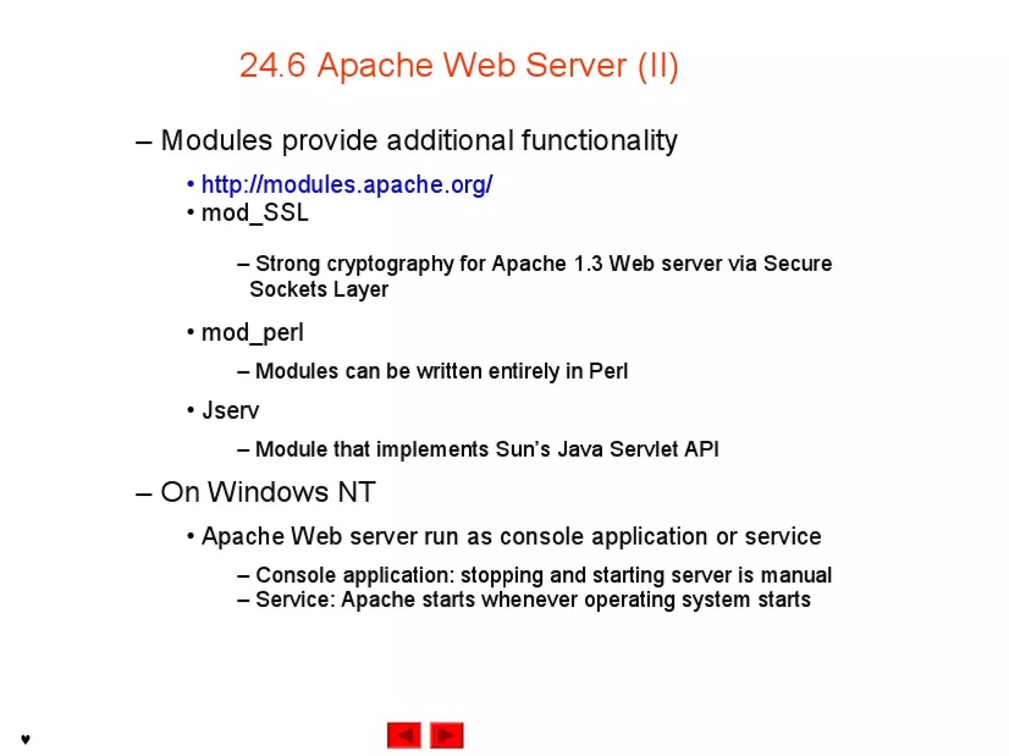 Internet development 24